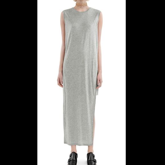 Acne Studios Ordelia Tencel Dress Grey XS - Picture 1 of 10